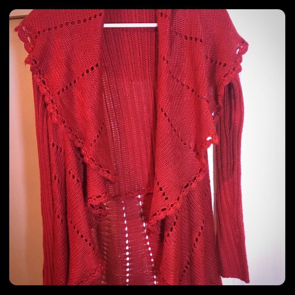 Belldini reddish Orange New/Never Worn Belldini Lg Top